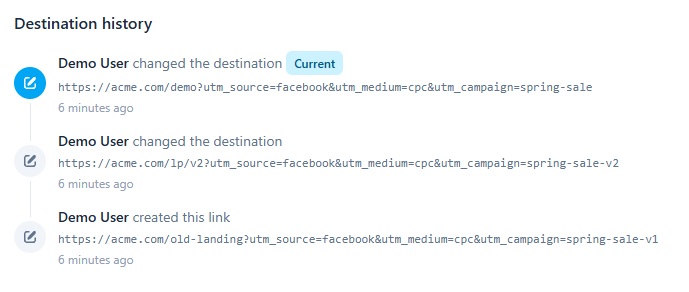Build and shorten campaign links